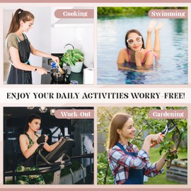 Chic Étoil Nail Perfection, Press-on Nails, Premium Quality, Seamless Application, Lightweight and Durable, Re-Usable for up to 2 Weeks (Rosy Glam, standard)