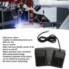 Double Foot Switch High Power Self Locking 2 Wire Foot