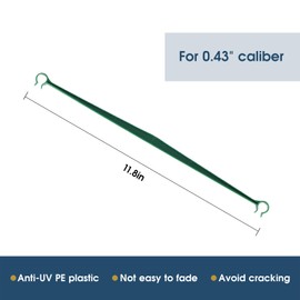 NANOPRETTY 24 PCS Garden Stakes Arms for Tomato Cage 0.43 Inch Diameter Plant Stakes Trellis Connectors for Vegetable Garden Bracket Accessories 11.8 Inches