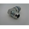 Hydraulic JIC x UNF Male/Male 90 deg Positional Compact Adjustable