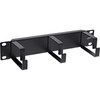 InLine® 10 Inch Cable Management Panel 3 Brackets RAL 9005