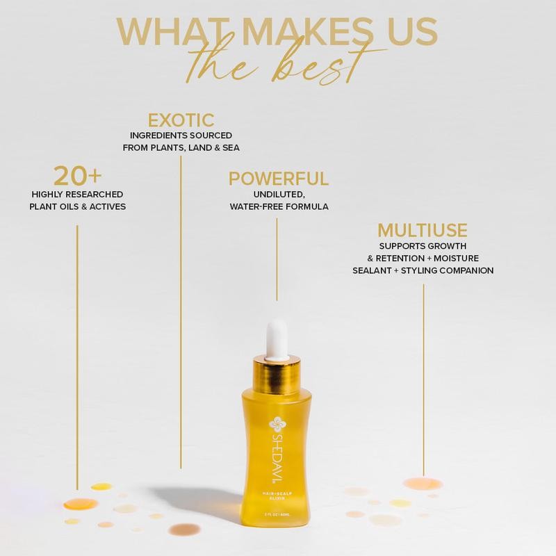 Shedavi Iconic Hair + Scalp Growth Elixir Oil