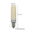 Lxcom Lighting 15W E12 LED Corn Bulb Dimmable 136 LEDs