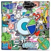 Mathematical Formula Stickers 50 Pcs Vinyl Funny Math Notation Sticker