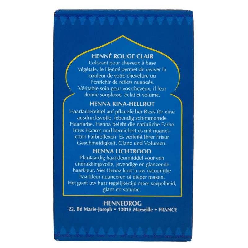 Hennedrog - Henna Souad Light Red 90 g - Plant-Based