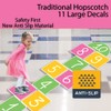 Anti-Slip Safety First - Traditional Hopscotch Bright Colorful Sensory Pathway