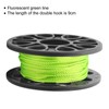 Dive Reel Fluorescent Green Line Plastic Material Copper Double Ended