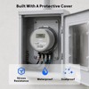 MEASUREMAN Digital Electric Meter 240V 3 Wire KWH Watt Meter