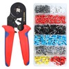 Yangoutool Ferrule Crimping Tool Kit with 1200pcs Wire Terminals AWG23-7,