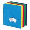 Pendaflex 32900 Pocket Project Folders, 3 Holes, Letter, Five Colors,