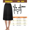 Hanpceirs 69/79 cm Pack of 2 Long Skirts for Women