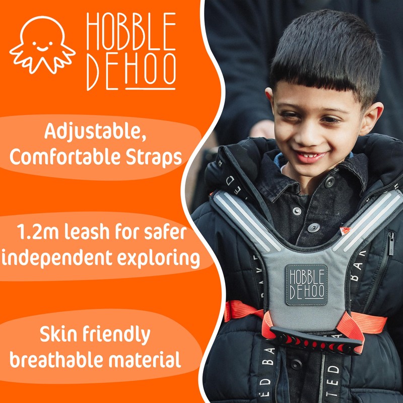 Hobble De Hoo Child Safety Harness - Orange | Premium