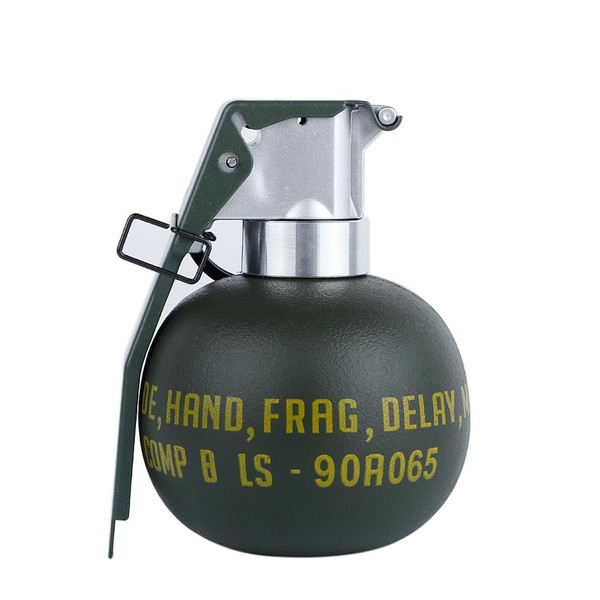 Disratw Airsoft Grenade Toy Plastic CS Hand Grenade Model Tactical