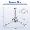 QCG Adjustable Water Shut Off Replacement Handle, Universal Outdoor Faucet