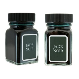 Monteverde 60ml Noir Fountain Pen Ink Bottle (30ml Jade Noir G309JN Ink Bottle - Pack of 2)