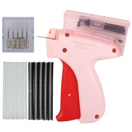 Wmzjnljy Quick Clothing Fixer Micro Stitch Gun for Clothes Mini Tagging Gun Mini Stitch Gun for Clothes with 5 Needles 600 White 600 Black 5mm Micro Fasteners(Z45-1)