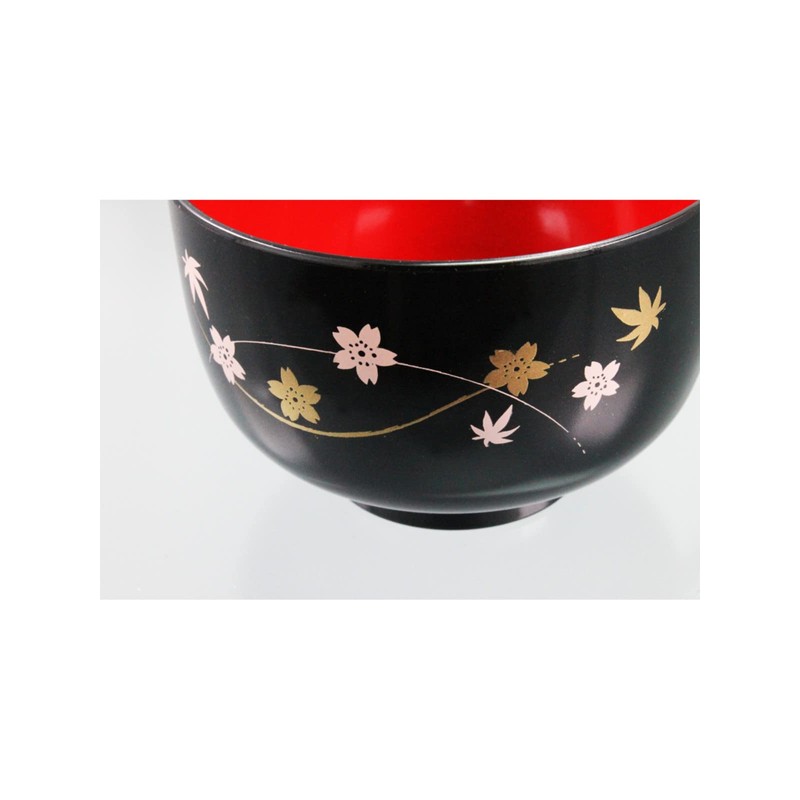 Taiwa Soup Bowl with Handle Spring and Autumn