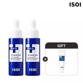 Isoi 아크니 스피디 스팟 응급스팟)14mlx2개 +아크니클렌징30ml) Acne Spot Emergency Spot (14ml x 2) + Acne Cleansing (30ml) [[0001] Basic Product]