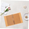 Parliky 1 Set Kraft Paper Notebook Cover Binder Shell with