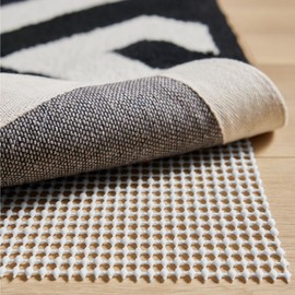 GORILLA GRIP® Strong Rug Pad Gripper, 2x6 FT, US Designed, Grips Help Keep Area Rugs Safe and in Place, Slip and Skid Resistant Pads for Hard Floors, Under Carpet Mat Cushion and Hardwood Protection