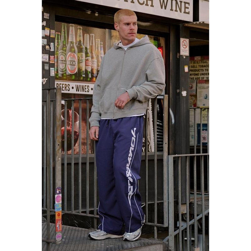 youngLA 2113 - Foundation Track Pants - Color: Black, Size: