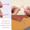 Ftyiwu Waxed Thread, Upholstery Needle and Thread 32 Yards with