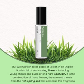 DEMETER Wet Garden Roll On Perfume Oil, 0.33 Oz, Long-Lasting