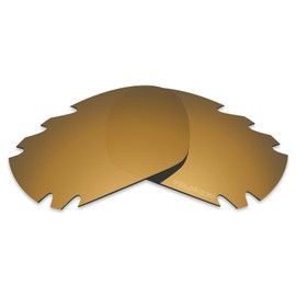 Tintart Performance Lenses Compatible with Oakley Jawbone Vented Polarised Etched, Tungsten Gold - Polarised