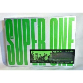 SuperM The 1st Album Super One, One Ver CD Booklet, ID Card & Holder, New Sealed