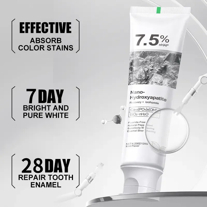 Dentífrico Reparador Con Nano Hidroxiapatita 10% 3 Unidades