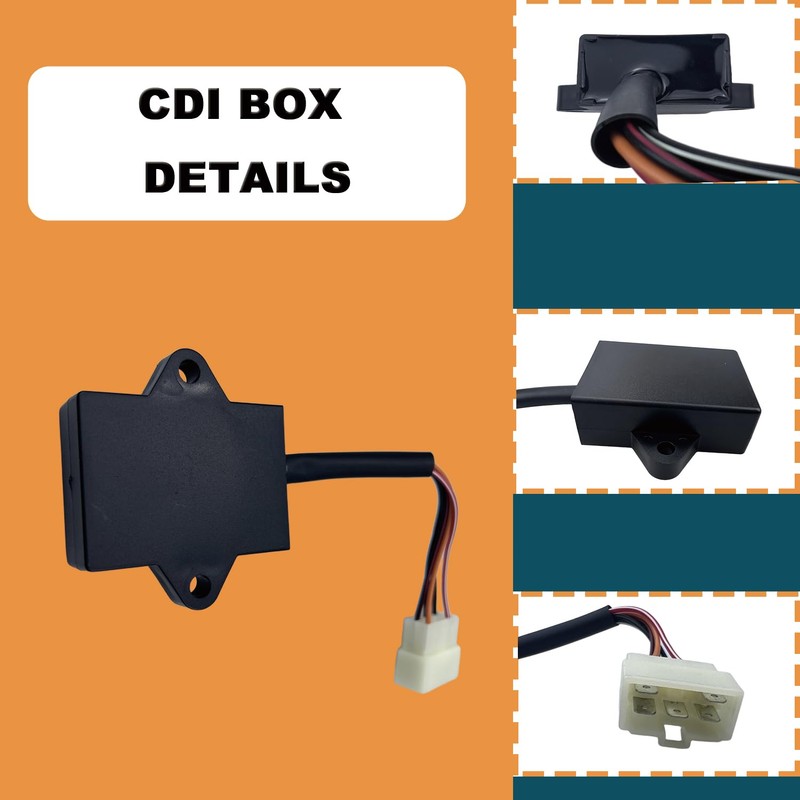J38-82310-20-00 Ignition Coil &CDI Box &Voltage Regulator with Spark Plug