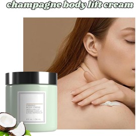 Crema corporal Champagne Lift, crema reafirmante y tensora para piernas, cremas para piel arrugada y envejecida, cremas reafirmante para brazos, mejora la elasticidad de la piel, hidratante (Rose)