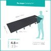 FE Active Folding Camping Cot - Lightweight, Compact & Portable
