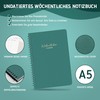 BIROYAL Undated Weekly Planner A5 Weekly Diary with To-Do List,