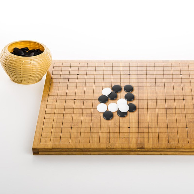 FAVOMOTO 360PCS Go Game Stones Set - Go Pieces Stones