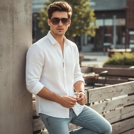 IGnaef Tangle Free Polarized Aviator Sunglasses for Women with UV Protection 2025 Trendy Oversized Shades IF2848