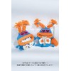 Macaroni Edge Yarn Mascot Keychain Case Monster Keychain Organizer Key