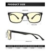 ANYLUV Blue Light Blocking Glasses Men Computer Gaming Glasses Lightweight