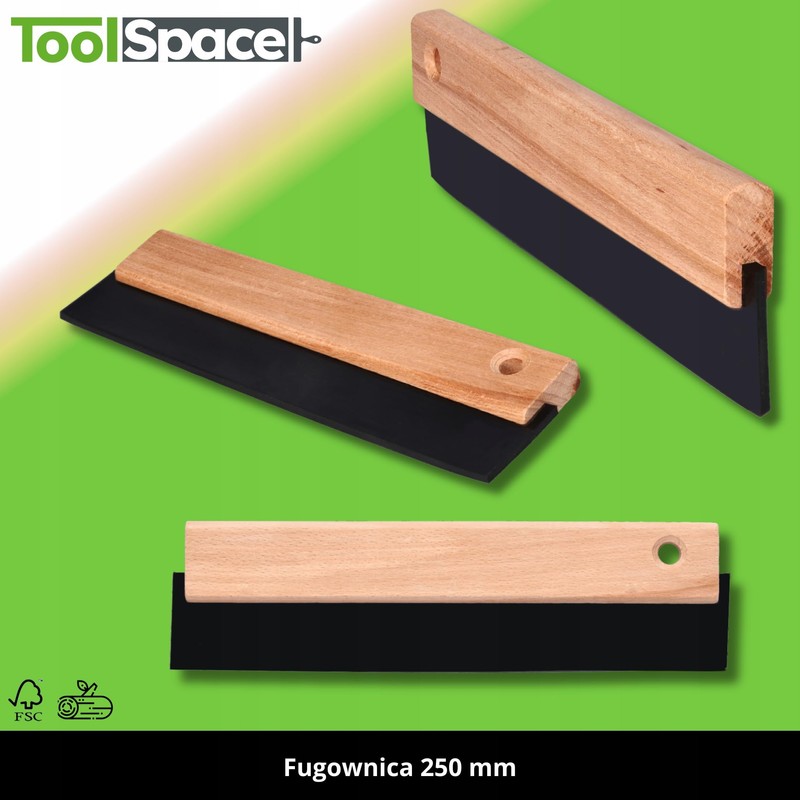 ToolSpace Rubber Spatula Joint Spatula Tiles with Rubber Lip Spatula