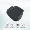 FZJDSD Black Driver Side Bottom Perforated Microfiber Leather Replacement Seat