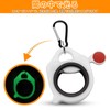 RICISUNG Cable Tie Holder Set of 2, Luminous Zip Tie