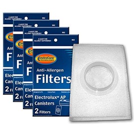 TVP 902 Vac Replacement for Electrolux Aerus AP100 Canister Vacuum Micro electrostatic Filter LE 2100, Diplomat, Ambassador, Epic 6500, Full Kit, 200 350 622 10, 079 (8 Filters)
