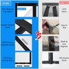 RELIANCER Magnetic Thermal Insulated Door Curtain,Waterproof EVA Door Cover,Fit Door