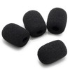 Okuli Pack of 4 x Replacement Foam Sponge Microphone Tips