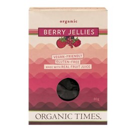 Organic Times Berry Jellies 80g