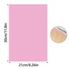 QEEYON 8 x 12 Pink Acrylic Sheet Plexiglass Sheet, 1Pcs