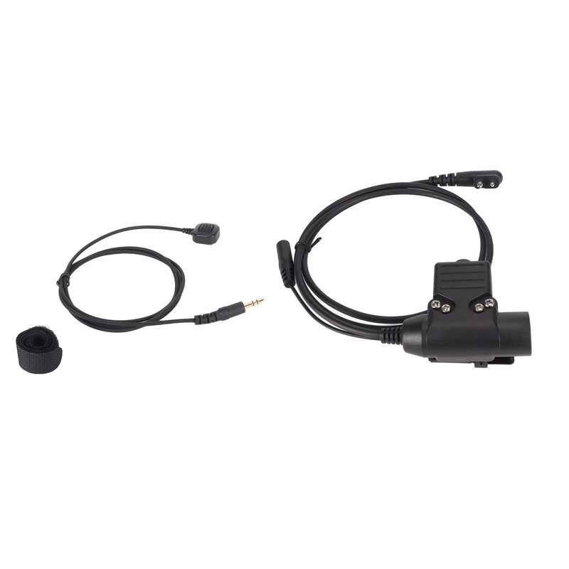 U94 PTT Adapter Push to Talk Button Walkie Talkie Military