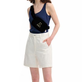 Uygafly Birthday Gifts for 6 7 8 9 10 11 12 13 14 15 16 Year Old Girls,Belt Bag Fanny Pack Crossbody Bags Purse for Kids,Cute Teen Trendy Stuff Travel Essentials | Black,Black A