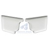 Rainware Supply 5-Inch Aluminum End Caps, Royal Brown or White,
