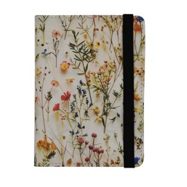 mrs Passport Wallets Travel Holder Set, Travel Luggage Tags Passport Cover - cute Wild flowers pattern for women Gift